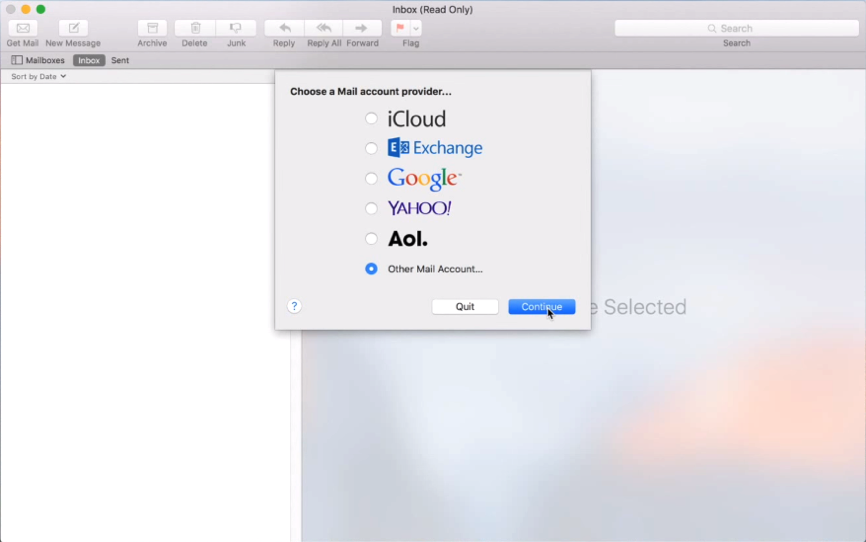 how do i set up my messages on mac